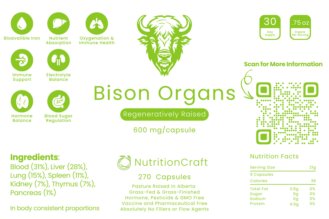 Bison Organ Complex Capsule